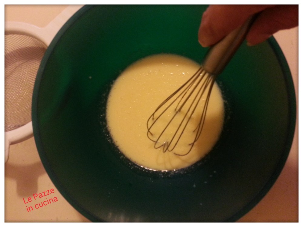 Primo composto per pancakes