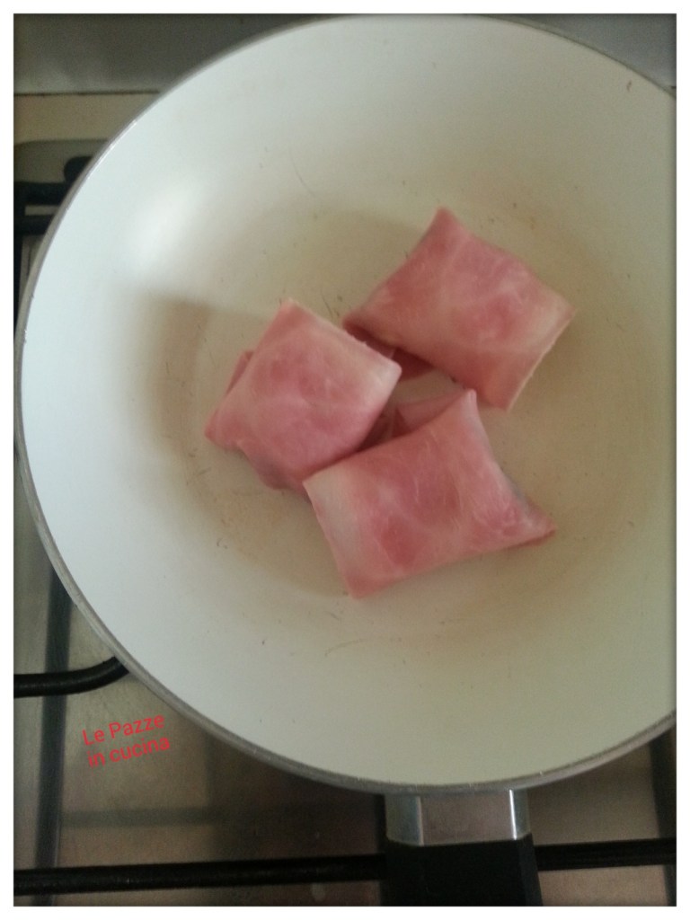 Scottata veloce dei fagottini